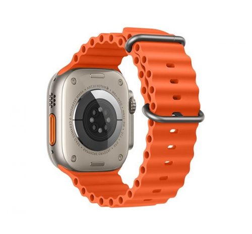 Forcell F-Design FA12 Apple Watch 38/40/41mm szíj, narancssárga