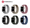 Forcell F-Design FA03 Apple Watch 42/44/45/49mm szíj, fekete