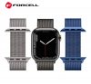 Forcell F-Design FA03 Apple Watch 42/44/45/49mm szíj, fekete