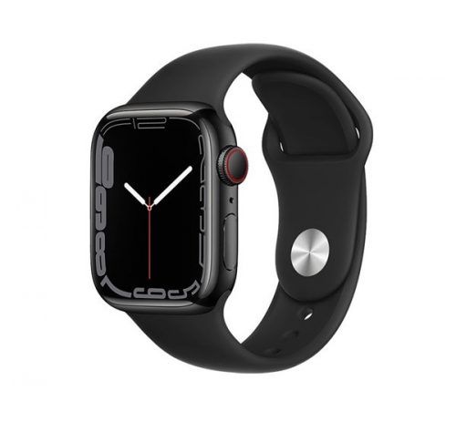 Forcell F-Design FA01 Apple Watch 38/40/41mm szíj, fekete