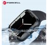 Forcell F-Design FA01 Apple Watch 42/44/45/49mm szíj, fekete