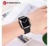 Forcell F-Design FA01 Apple Watch 42/44/45/49mm szíj, fekete