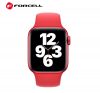 Forcell F-Design FA01 Apple Watch 42/44/45/49mm szíj, piros