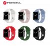 Forcell F-Design FA01 Apple Watch 38/40/41mm szíj, világosrózsaszín