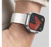 Forcell F-Design FA04 Apple Watch 38/40/41mm márvány mintás szíj, fehér