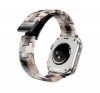 Forcell F-Design FA04 Apple Watch 38/40/41mm márvány mintás szíj, barna