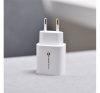 Forcell F-Energy TFK-TC-30WPD USB-C + USB-A töltő adapter, PD, QC4.0, 3A, 30W, fehér