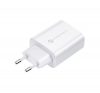 Forcell F-Energy TFK-TC-25WPD USB-C töltő adapter, PD, QC4.0, 3A, 25W, fehér