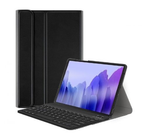 Lenovo Tab M10 Plus (10.3) TB-X606F, Bluetooth billentyűzetes, mappa tok, billentyűzet világítás, mágneses rögzítés