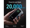 Anker Powerbank Prime 2xUSB-C Input/Output, USB-A Output, 20000mAh, 200W, fekete (A1336011)