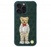 Zuck Bear Paris Gentleman iPhone 15 Pro Max hátlap tok, csokornyakkendő