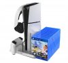 iPega PG-P5S023 PlayStation 5/PlayStation 5 Slim multifunkciós állvány, fehér