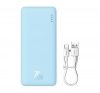 Baseus AirpoW Powerbank/külső akkumulátor, 20000mAh, 20W, kék