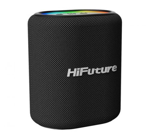 HiFuture Vocalist 100 vezeték nélküli bluetooth hangszóró, RGB világítással, fekete