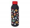 KiDS Pokemon acél palack/kulacs, 500ml, fekete-mintás