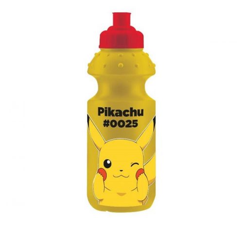 KiDS Pokemon Pikachu palack/kulacs, 350ml, sárga-piros