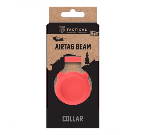 Tactical Beam Collar Airtag tok, piros