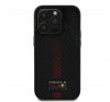 Red Bull Powerbar iPhone 14 Pro Carbon MagSafe tok, fekete