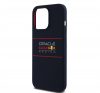 Red Bull Horizontal Logo iPhone 13 Pro szilikon MagSafe tok, tengerészkék