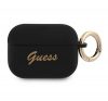 Guess Silicone Vintage Script Apple AirPods Pro tok, fekete