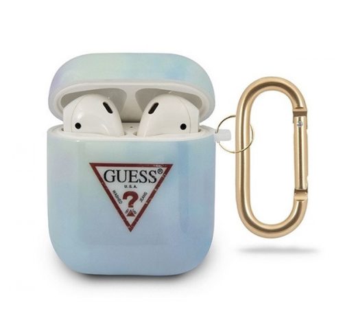 Guess Tie & Dye Collection Apple AirPods 1/2tok, kék