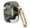 Guess Camo Collection Apple AirPods 1/2 tok, fehér-zöld