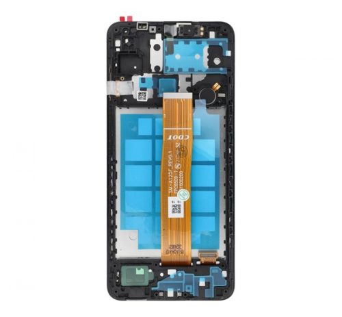 FixCell Samsung Galaxy A12 A125 OEM jellegű LCD kijelző teljes kerettel