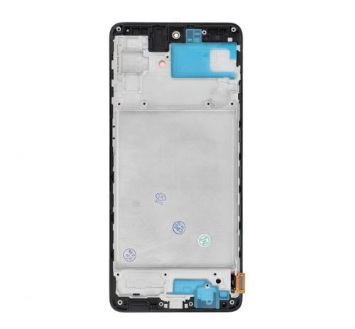 FixCell Samsung Galaxy M51 OLED OEM jellegű LCD kijelző kerettel