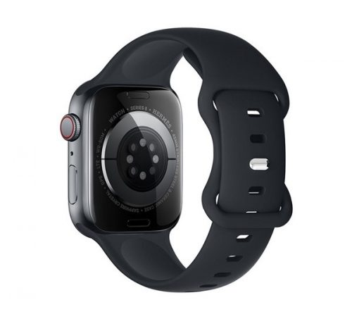 Hoco WA15 Apple Watch 38 / 40 / 41mm szilikon szíj, fekete