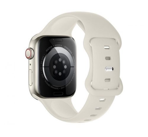 Hoco WA15 Apple Watch 38 / 40 / 41mm szilikon szíj, világosszürke