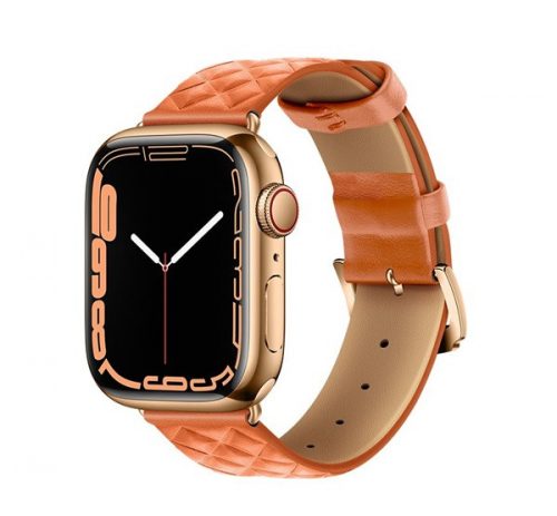 Hoco WA18 Apple Watch 38 / 40 / 41mm szíj, narancssárga