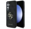 Guess 4G Big Metal Logo Samsung Galaxy S24 FE hátlap tok, szürke GUHCS24FE4GMGGR