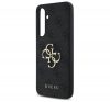 Guess 4G Big Metal Logo Samsung Galaxy S24 FE hátlap tok, szürke GUHCS24FE4GMGGR