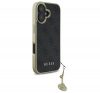 Guess 4G Charms Collection iPhone 16  hátlap tok, fekete GUHCP16SGF4GGR