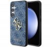 Guess 4G Big Metal Logo Samsung Galaxy S24 hátlap tok, kék GUHCS24S4GMGBL