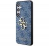 Guess 4G Big Metal Logo Samsung Galaxy S24 hátlap tok, kék GUHCS24S4GMGBL