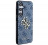 Guess 4G Big Metal Logo Samsung Galaxy S24 hátlap tok, kék GUHCS24S4GMGBL