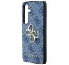 Guess 4G Big Metal Logo Samsung Galaxy S24 hátlap tok, kék GUHCS24S4GMGBL