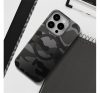 Forcell F-Protect Levels iPhone 16 Plus ütésálló MagSafe tok, Camo, fekete-szürke