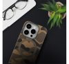 Forcell F-Protect Levels iPhone 16 Pro Max ütésálló MagSafe tok, Camo, barna-szürke