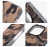 Forcell F-Protect Levels iPhone 16 Pro Max ütésálló MagSafe tok, Camo, barna-szürke