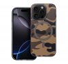 Forcell F-Protect Levels iPhone 16 Plus ütésálló MagSafe tok, Camo, barna-szürke