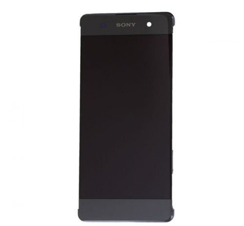 Sony Xperia XA F3111 kompatibilis LCD modul, OEM jellegű, fekete, Grade S+