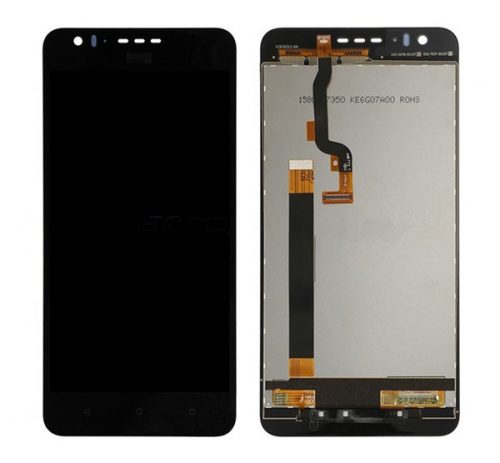 HTC Desire 825 kompatibilis LCD modul, OEM jellegű, fekete, Grade S+