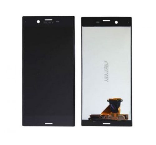 Sony Xperia XZ F8331 kompatibilis LCD modul, OEM jellegű, fekete, Grade S+