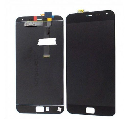 Meizu MX4 kompatibilis LCD modul, OEM jellegű, fekete, Grade S+