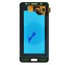 Samsung J510 Galaxy J5 2016 kompatibilis LCD modul, OEM jellegű, arany