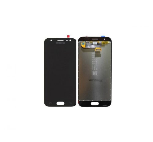 Samsung J330 Galaxy J3 2017 kompatibilis LCD modul, OEM jellegű, fekete