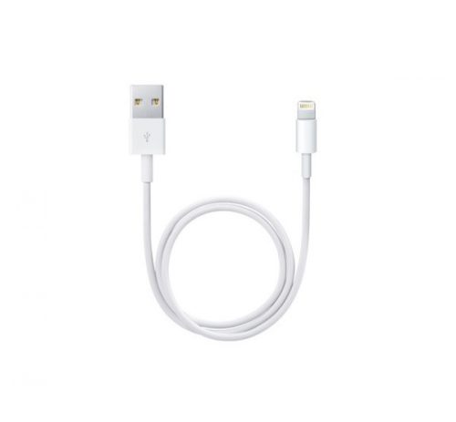 Apple USB / Lightning töltő- és adatkábel 0,5m fehér ME291ZM/A Retail dobozos