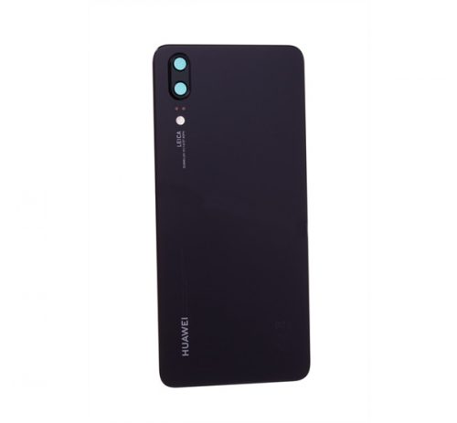 Huawei P20 akkufedél, fekete